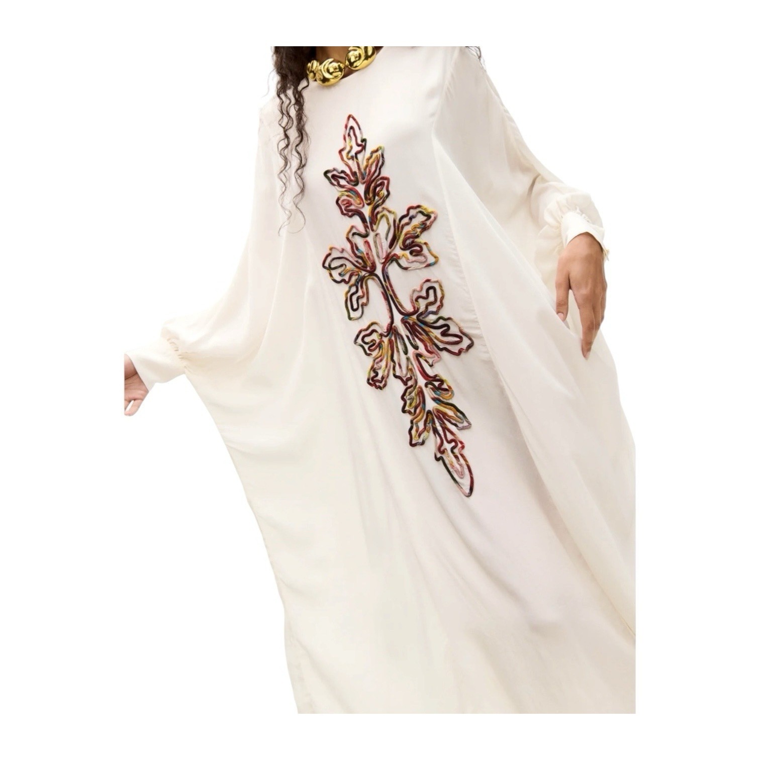 Carolina K Ivy Kaftan Maxi Dress Women's Xl Oversized Luxury Designer